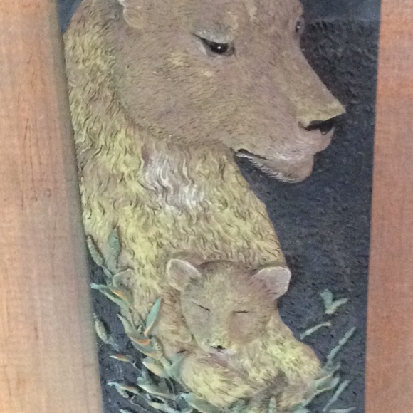 LION & CUB HANGING PLAQUE♥️ - Picture 2 of 4